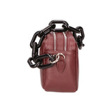Barbara Borsa a spalla da donna Vera pelle 05706-D34 BORDO BORDEAUX Gave Lux