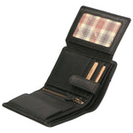 Portafoglio uomo in vera pelle RFID HILB-112BE-NERO Hill Burry