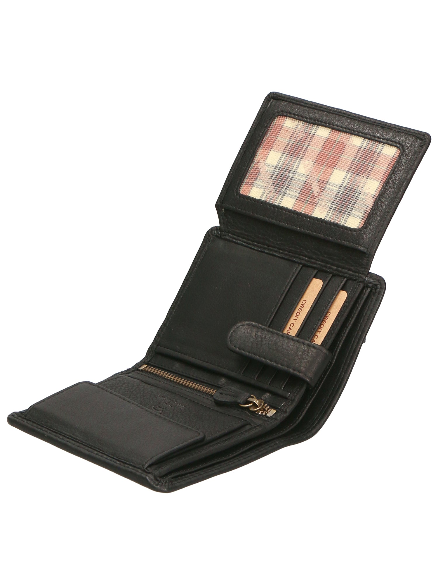 Portafoglio uomo in vera pelle RFID HILB-112BE-NERO Hill Burry