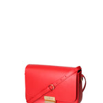 Borsa a tracolla da donna Vera pelle JR-W-1130RU-CORAL RED-GOLD John Richmond
