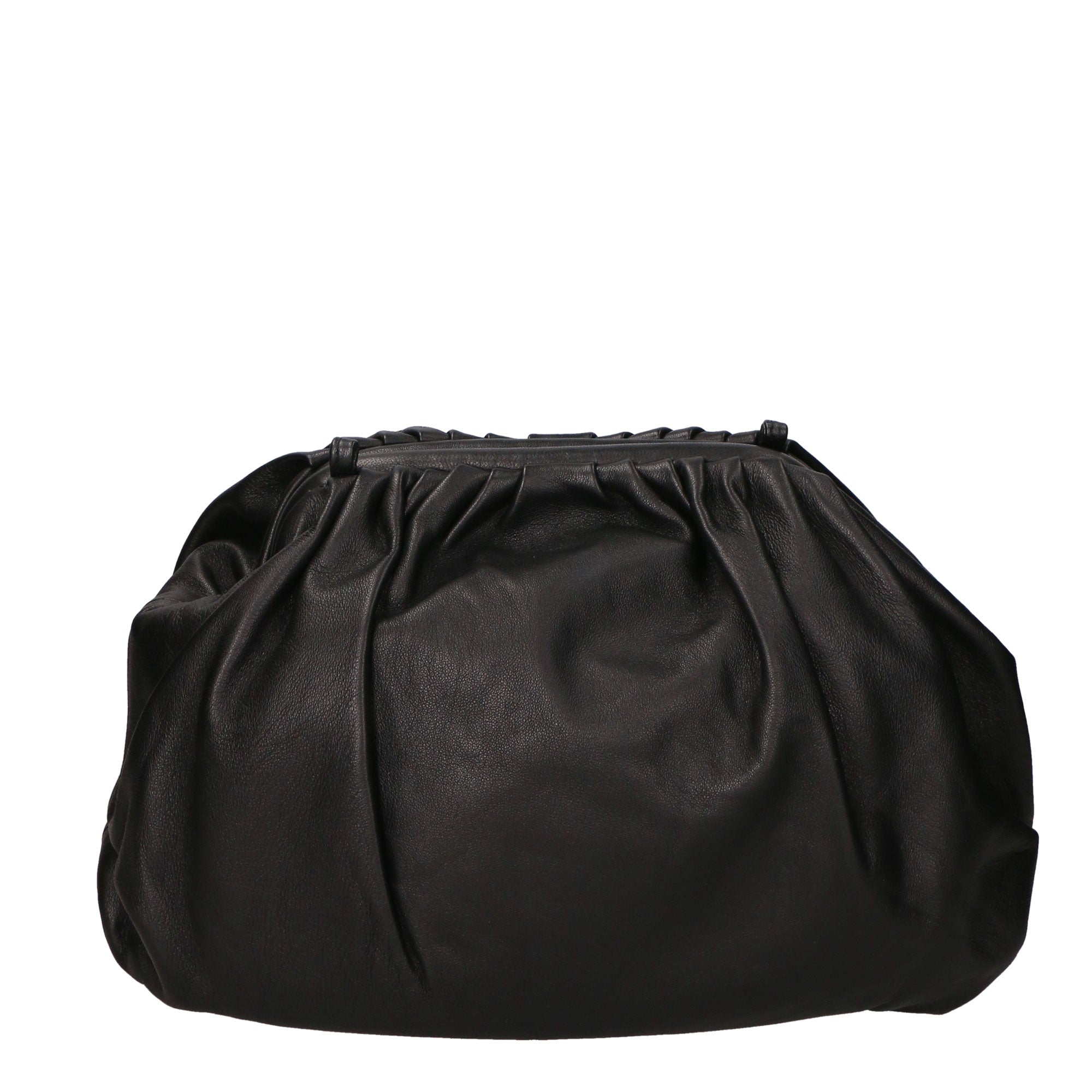 Borsa a tracolla da donna 100% pelle MYB-6017-FW-NERO 21 My Best Bag