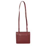 Borsa a tracolla da donna 100% pelle MYB-8003-FW-PL34 BORGOGNA My Best Bag