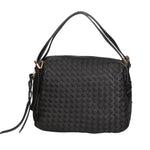 Irina Borsa a spalla da donna Vera pelle 06054-NERO Gave Lux