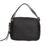 Irina Borsa a spalla da donna Vera pelle 06054-NERO Gave Lux