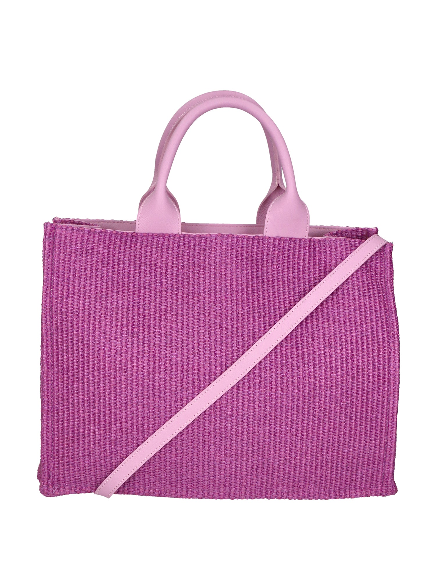 Borsa a mano da donna Misto pelle e tessuto MYB-05117-SS-436+S95 ORCHIDEA My Best Bag