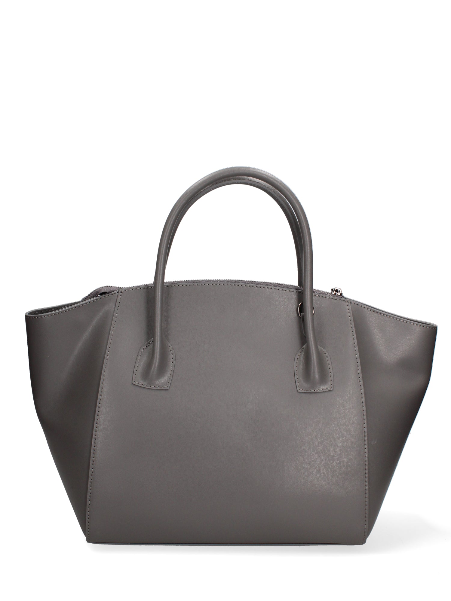 Borsa a mano da donna 100% vera pelle JR-W-1101LBX-D. GREY-CDF John Richmond