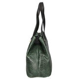 Clarissa Borsa a mano da donna Vera pelle 5276-017 VERDE BOTTIGLIA Gave Lux