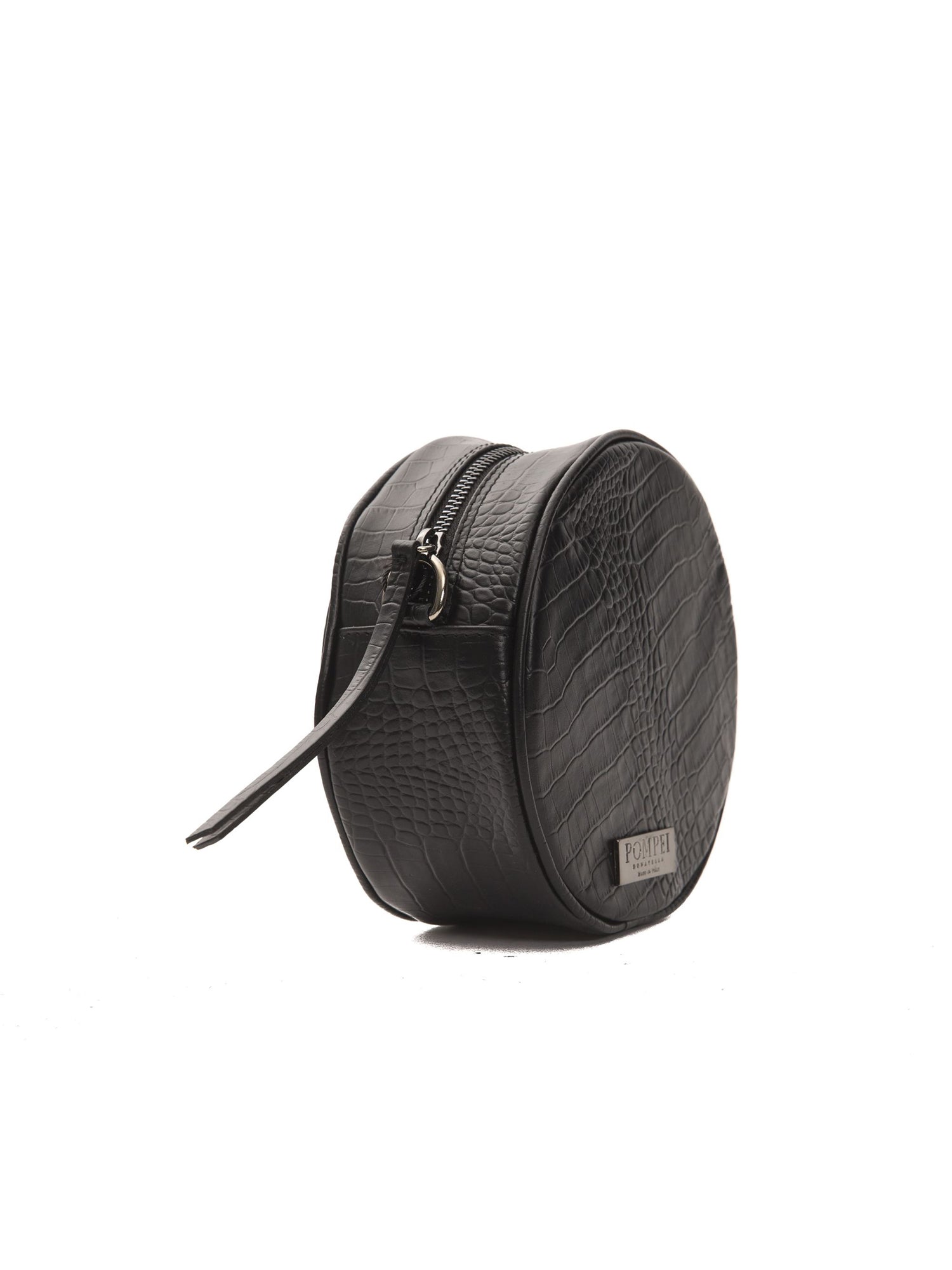 Borsa a Mano in Pelle Vegana Nero