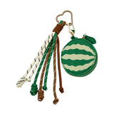 Portachiavi in Poliestere Verde