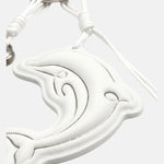 Portachiavi in Poliestere Bianco