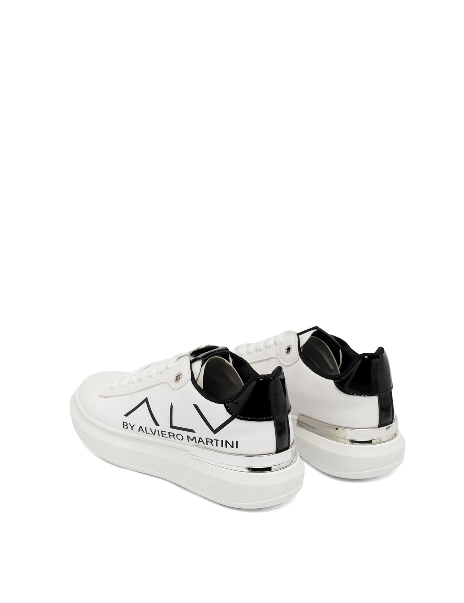 Sneakers in Pelle Vegana Bianco