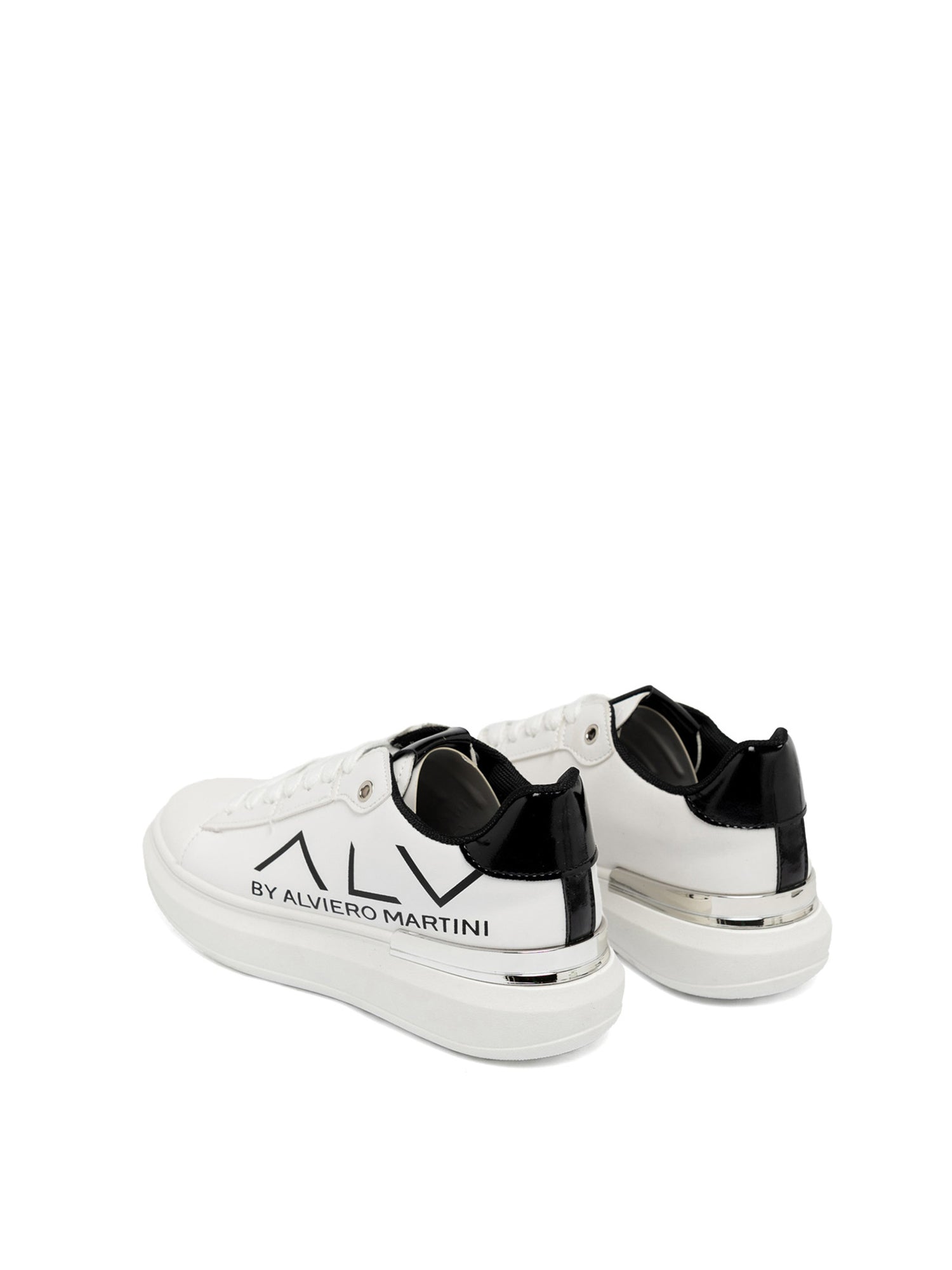 Sneakers in Pelle Vegana Bianco
