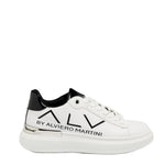 Sneakers in Pelle Vegana Bianco