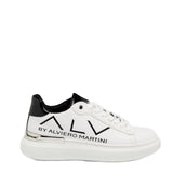 Sneakers in Pelle Vegana Bianco