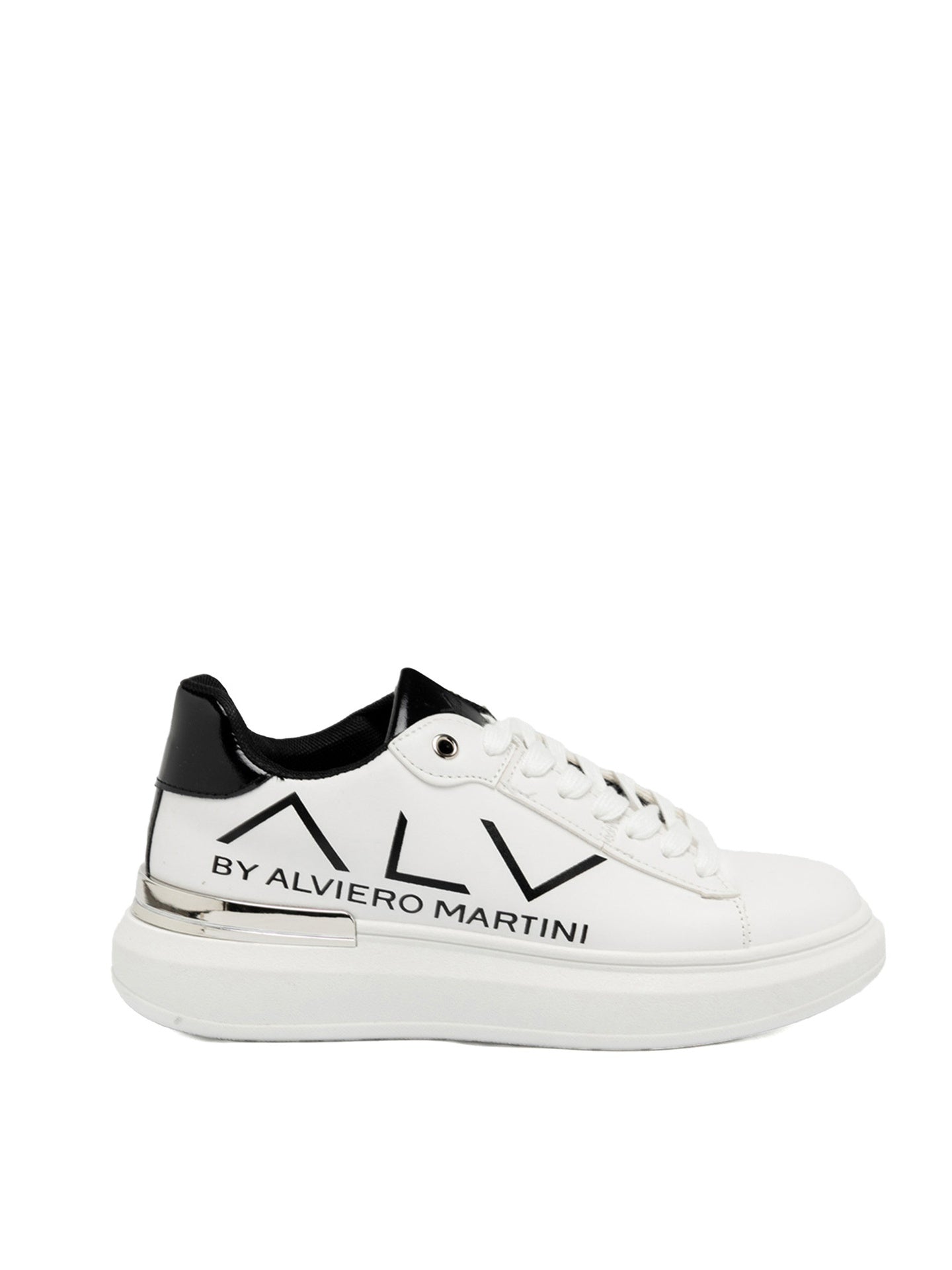 Sneakers in Pelle Vegana Bianco