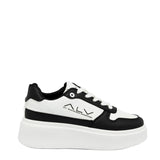 Sneakers in Pelle Vegana Nero