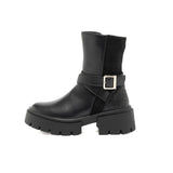 Stivaletto in Pelle Vegana Nero