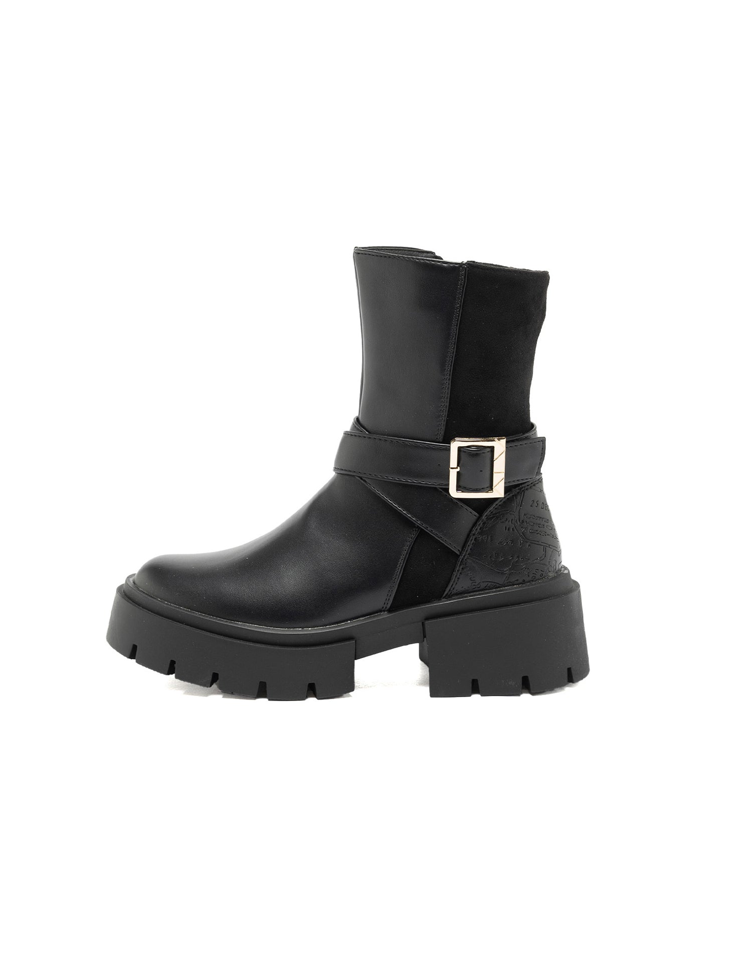 Stivaletto in Pelle Vegana Nero