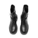 Stivaletto in Pelle Vegana Nero