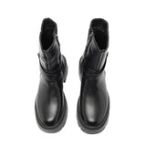 Stivaletto in Pelle Vegana Nero
