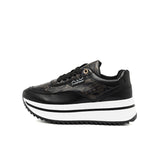Sneakers in Pelle Vegana Nero