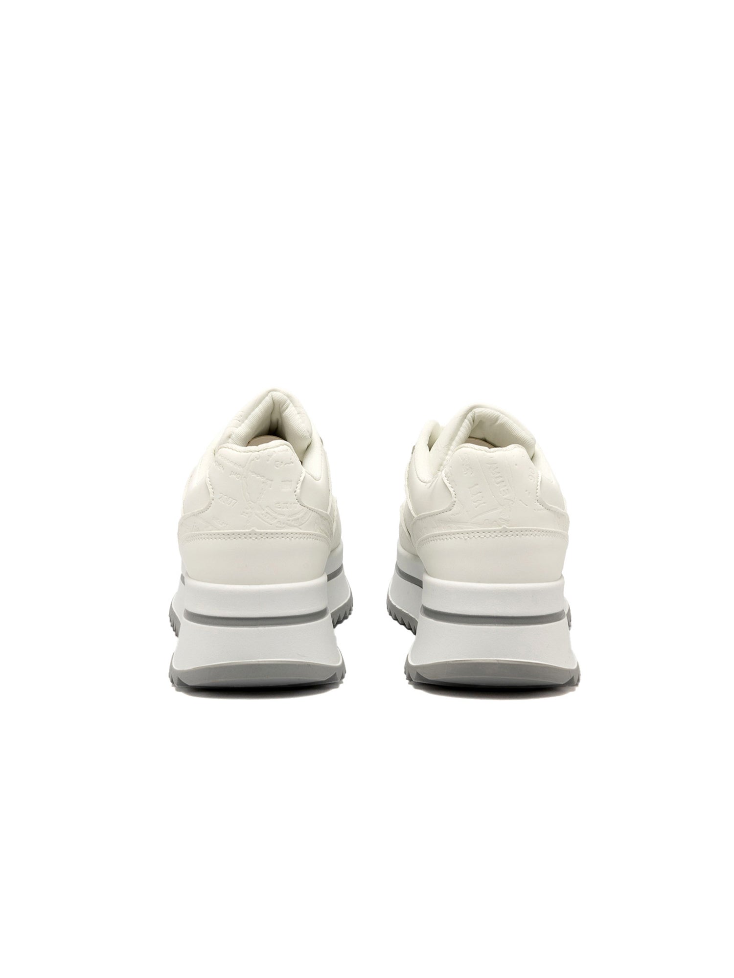Sneakers in Pelle Vegana Bianco