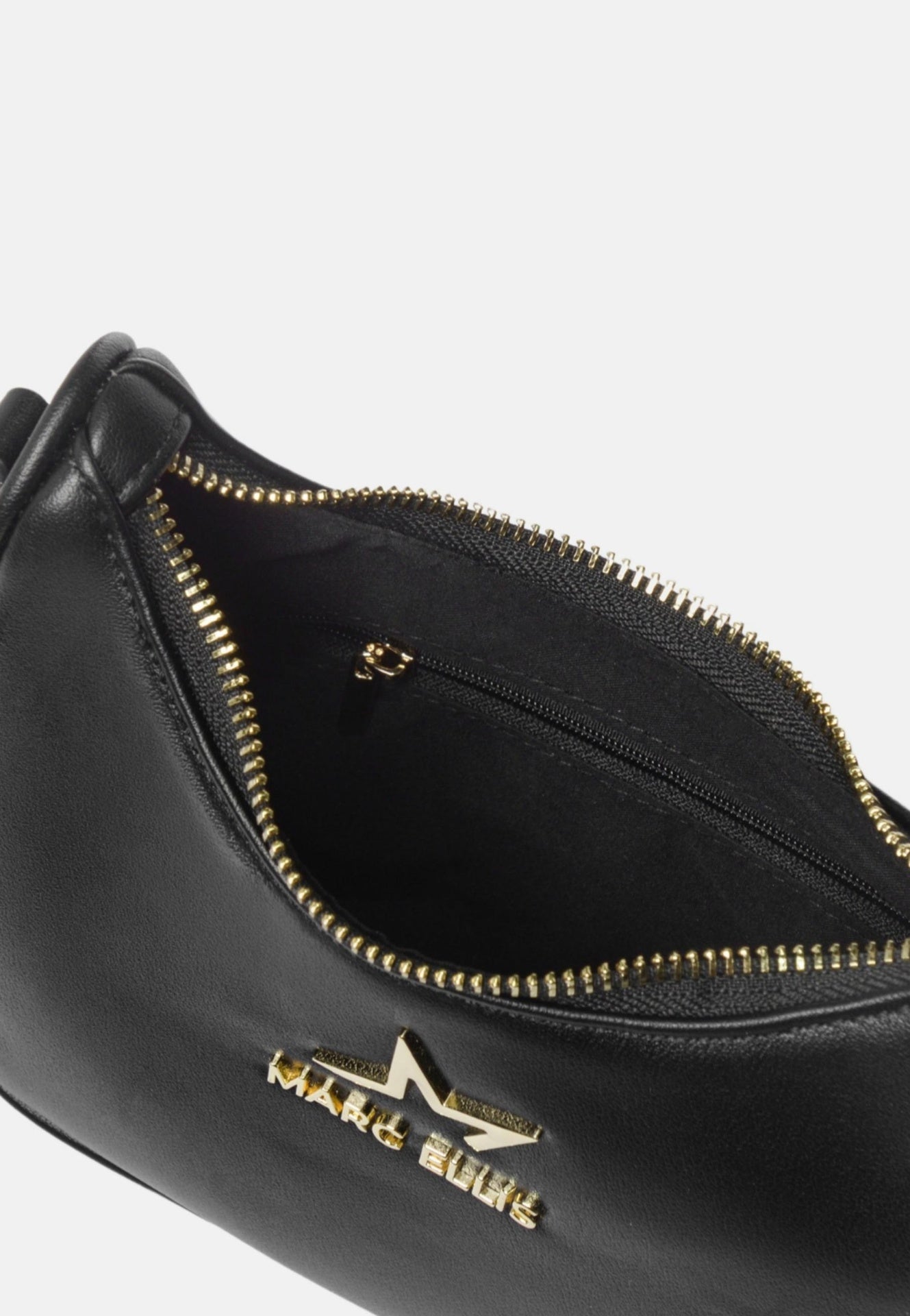 Borsa a Spalla in Pelle Vegana Nero