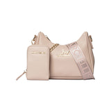 Borsa a Spalla in Pelle Vegana Rosa