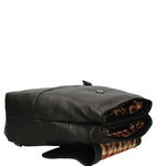 Zaino in Vera Pelle Nero