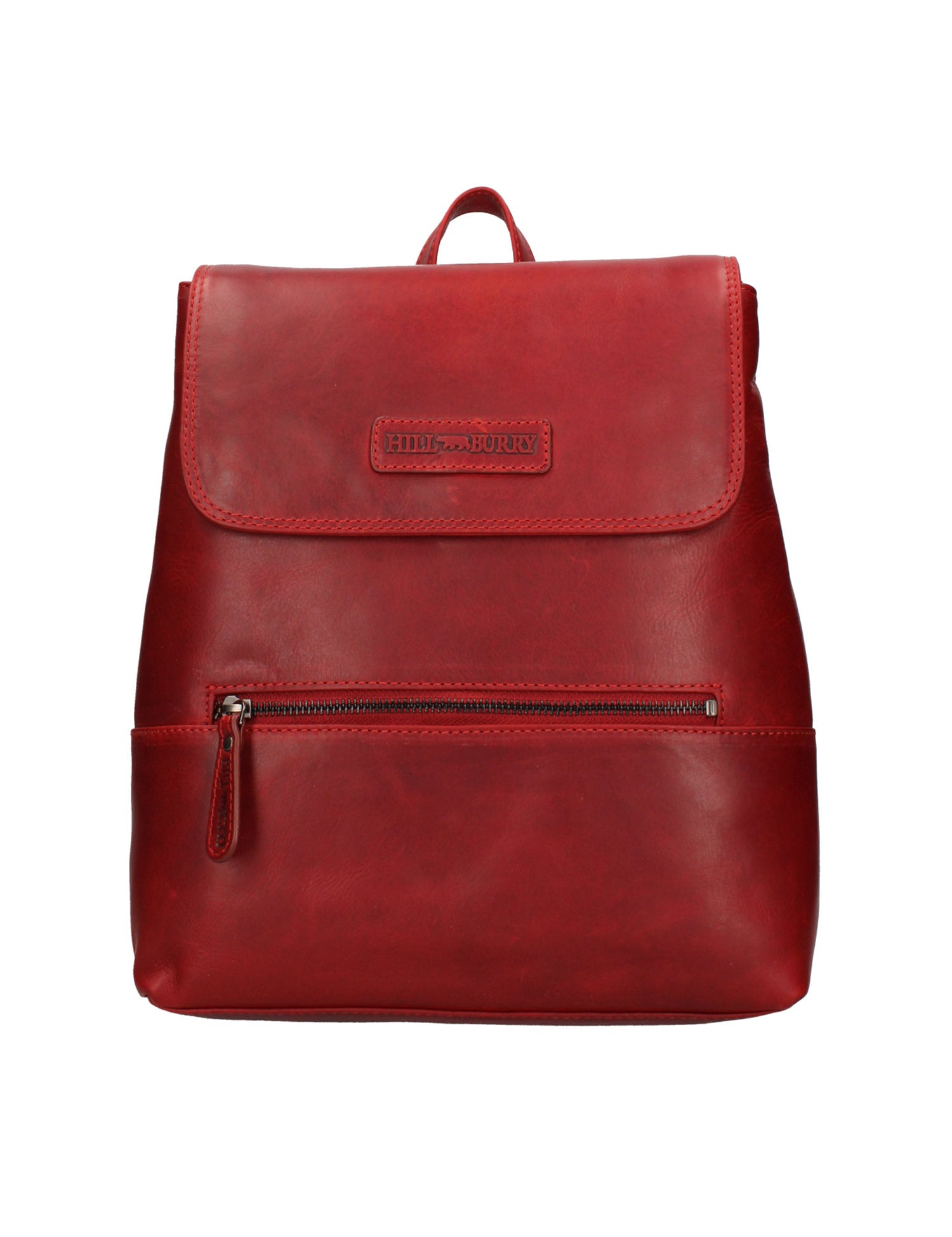 Zaino in Vera Pelle Rosso
