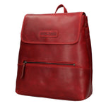Zaino in Vera Pelle Rosso