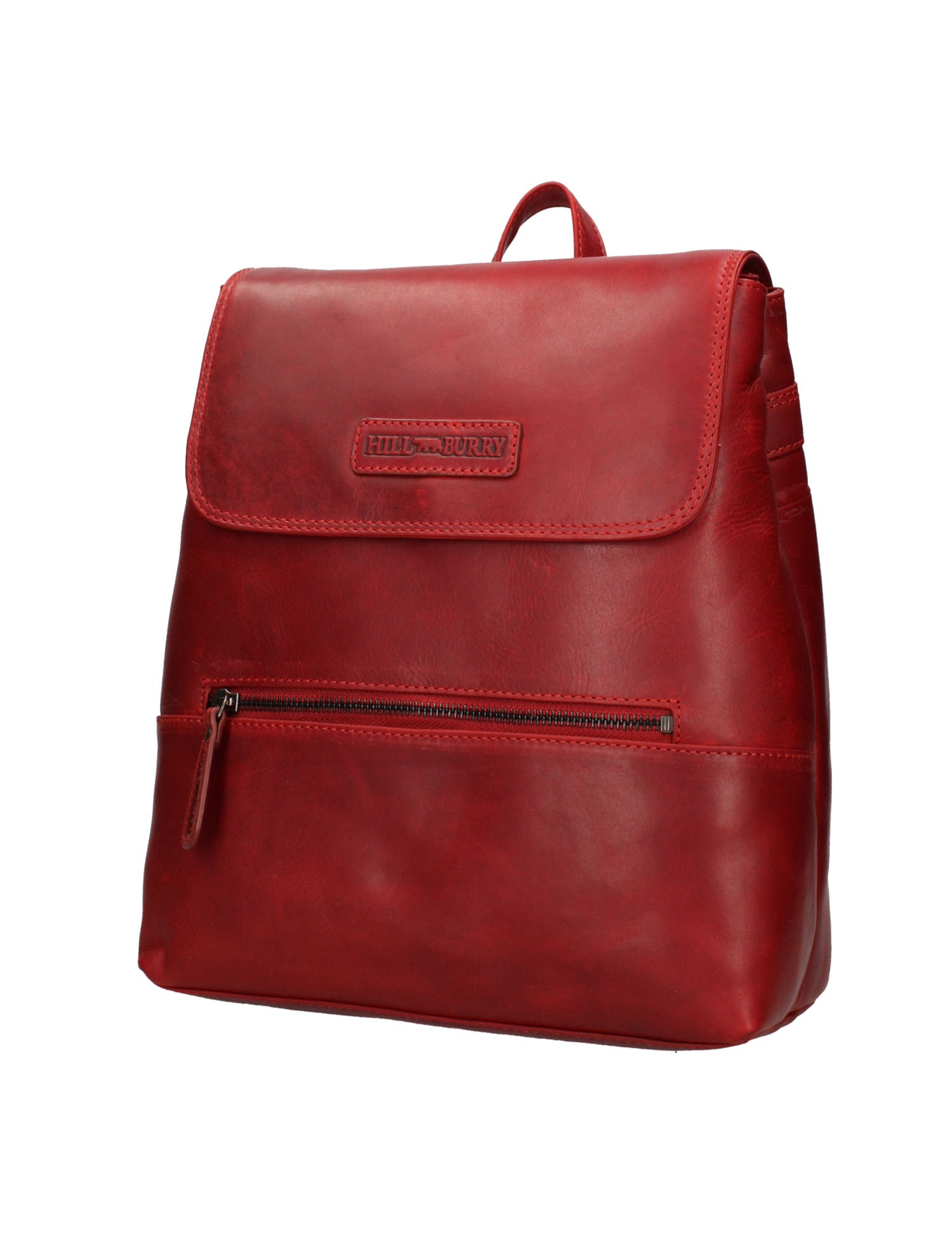 Zaino in Vera Pelle Rosso