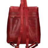 Zaino in Vera Pelle Rosso