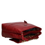 Zaino in Vera Pelle Rosso
