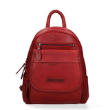 Zaino in Vera Pelle Rosso