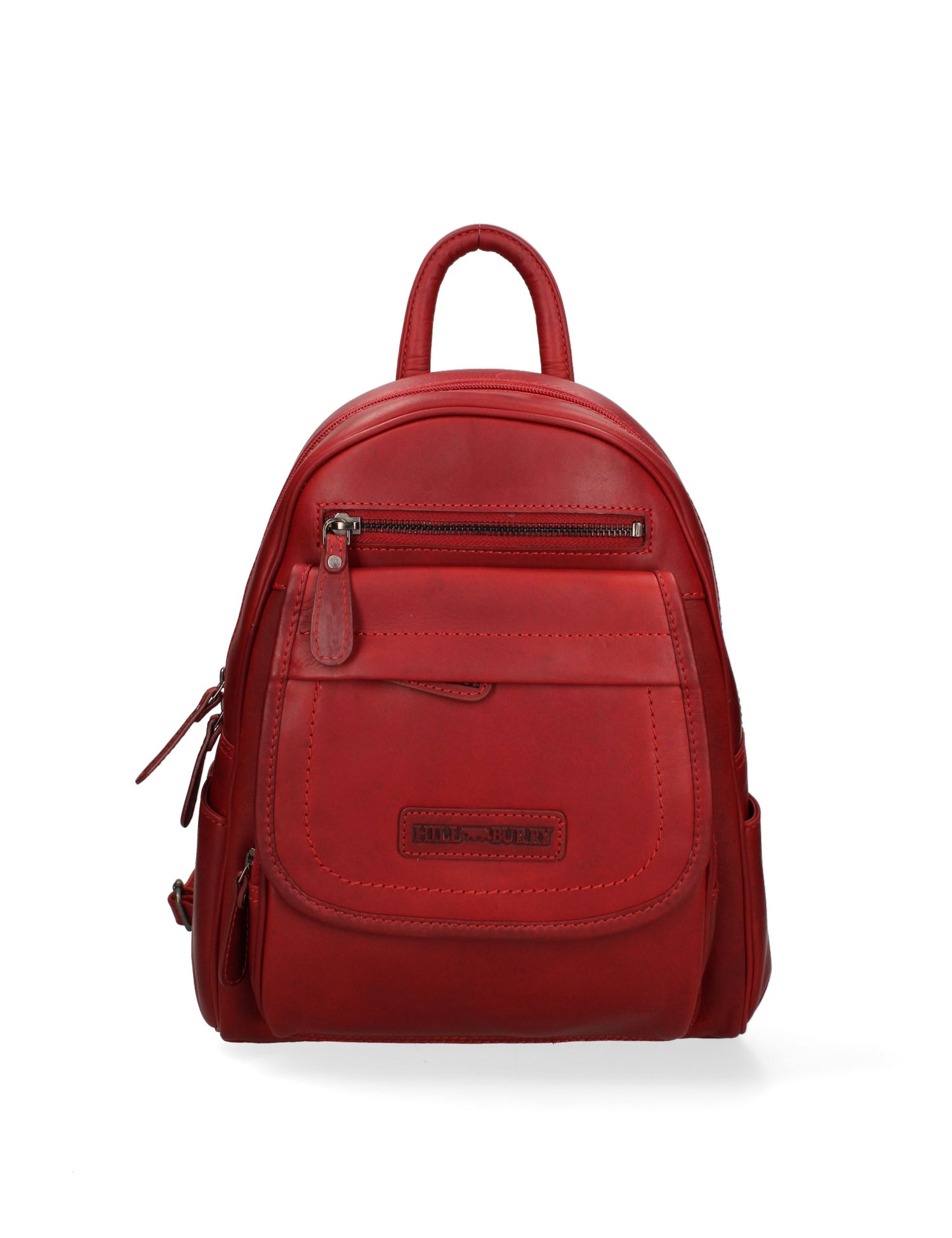 Zaino in Vera Pelle Rosso