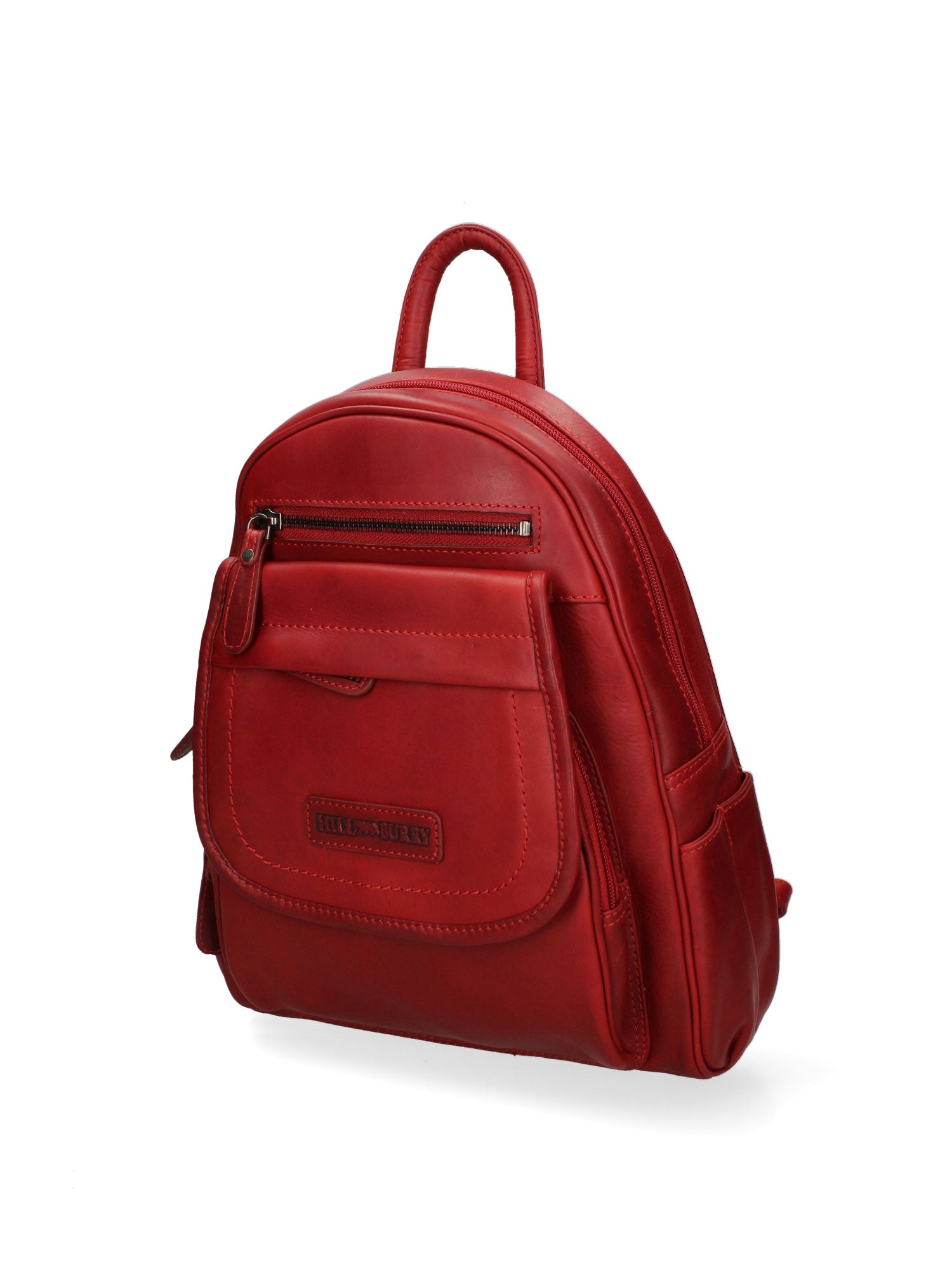 Zaino in Vera Pelle Rosso