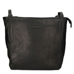 Borsa a Tracolla in Vera Pelle Nero