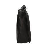 Borsa a Tracolla in Vera Pelle Nero
