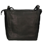Borsa a Tracolla in Vera Pelle Nero