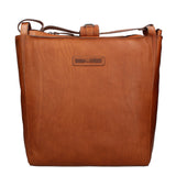 Borsa a Tracolla in Vera Pelle Marrone