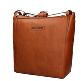 Borsa a Tracolla in Vera Pelle Marrone