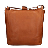 Borsa a Tracolla in Vera Pelle Marrone