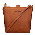 Borsa a Tracolla in Vera Pelle Marrone