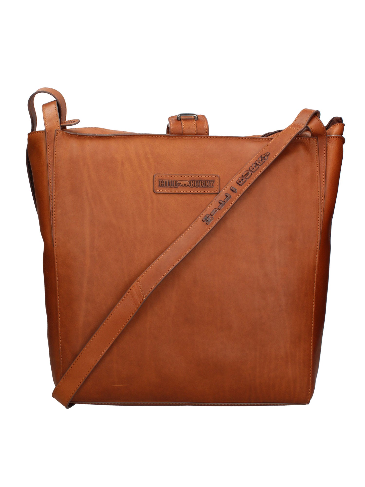 Borsa a Tracolla in Vera Pelle Marrone
