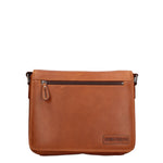 Borsa a Tracolla in Vera Pelle Marrone