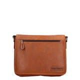 Borsa a Tracolla in Vera Pelle Marrone