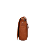 Borsa a Tracolla in Vera Pelle Marrone