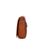Borsa a Tracolla in Vera Pelle Marrone