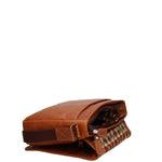 Borsa a Tracolla in Vera Pelle Marrone